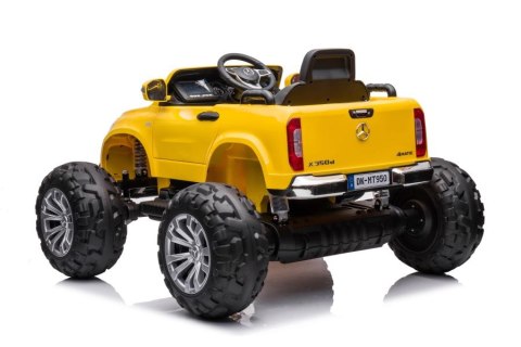 Auto Na Akumulator Mercedes DK-MT950 4x4 Złoto-Żółty Lakierowany LEAN CARS