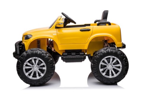 Auto Na Akumulator Mercedes DK-MT950 4x4 Złoto-Żółty Lakierowany LEAN CARS