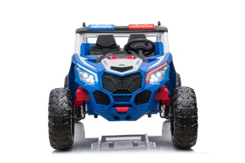 Auto na Akumulator Buggy XB-2118 Policyjne Niebieskie 4x4 LEAN CARS