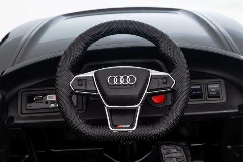 Auto Na Akumulator Audi E- Tron GT Czarne QLS-6888 LEAN CARS