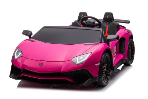 Auto Na Akumulator Lamborghini XXL A8803 Różowe 24V LEAN CARS