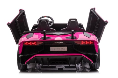 Auto Na Akumulator Lamborghini XXL A8803 Różowe 24V LEAN CARS