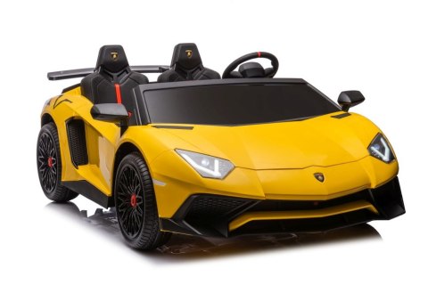 Auto Na Akumulator Lamborghini XXL A8803 Żółte 24V LEAN CARS