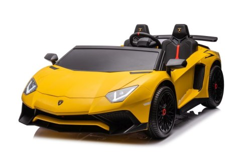 Auto Na Akumulator Lamborghini XXL A8803 Żółte 24V LEAN CARS