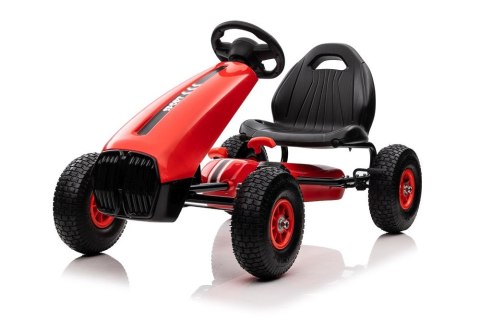 Gokart na Pedały G208 Czerwony LEAN CARS