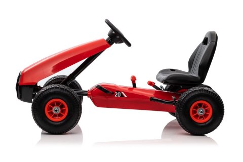 Gokart na Pedały G208 Czerwony LEAN CARS