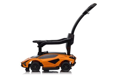 Jeździk z Pchaczem Lamborghini QLS-996T Pomarańczowy LEAN CARS