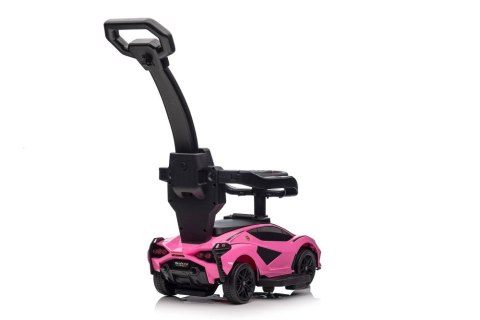 Lamborghini QLS-996T Ride-on With Pusher Pink LEAN CARS