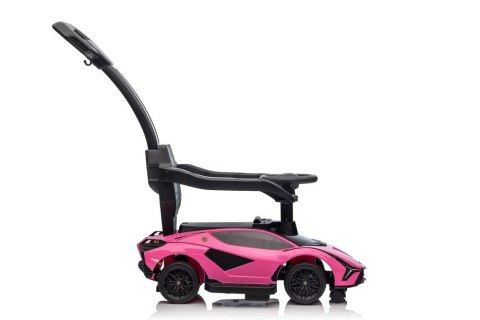 Lamborghini QLS-996T Ride-on With Pusher Pink LEAN CARS