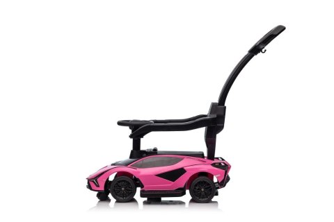 Lamborghini QLS-996T Ride-on With Pusher Pink LEAN CARS