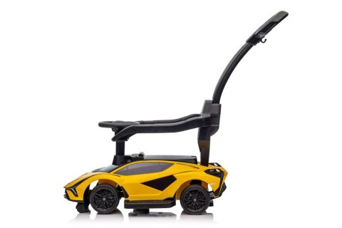 Lamborghini QLS-996T Ride-on With Pusher Yellow LEAN CARS