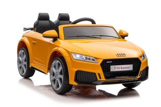 Pojazd Na Akumulator Audi TT RS Żółte LEAN CARS