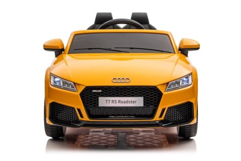 Pojazd Na Akumulator Audi TT RS Żółte LEAN CARS