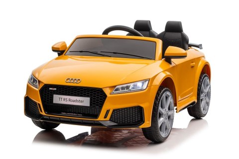 Pojazd Na Akumulator Audi TT RS Żółte LEAN CARS