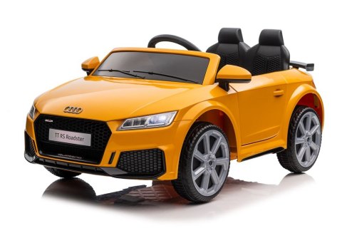 Pojazd Na Akumulator Audi TT RS Żółte LEAN CARS