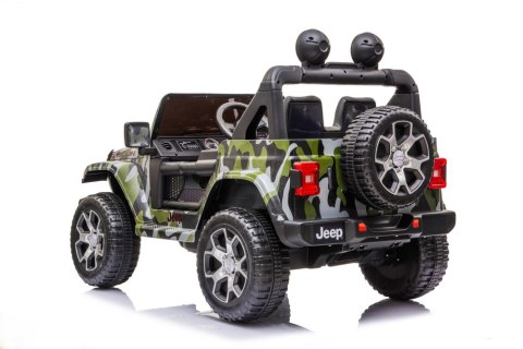 Pojazd na Akumulator Jeep Wrangler Rubicon DK-JWR555 Moro LEAN CARS