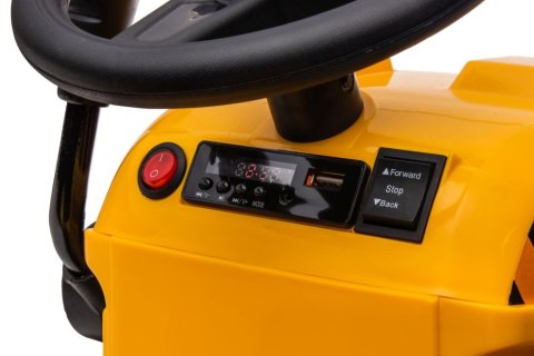 Traktor Na Akumulator Z Przyczepą S617 Żółty LEAN CARS