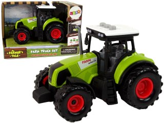 Traktor dla Dzieci Autko Farma Zielony LEAN Toys