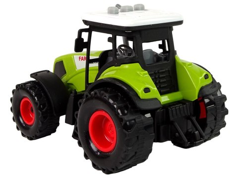 Traktor dla Dzieci Autko Farma Zielony LEAN Toys