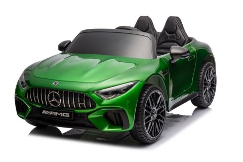 Auto Na Akumulator Mercedes AMG SL63 Zielony Lakierowany LEAN CARS