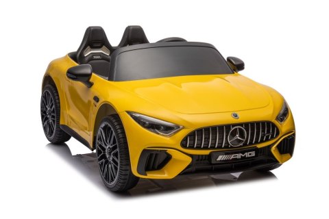 Auto Na Akumulator Mercedes AMG SL63 Żółty Lakierowany LEAN CARS