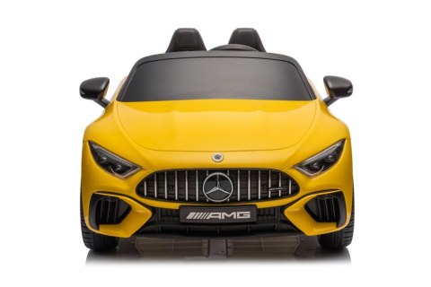 Auto Na Akumulator Mercedes AMG SL63 Żółty Lakierowany LEAN CARS