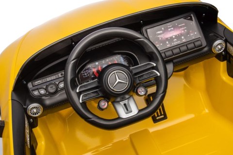 Auto Na Akumulator Mercedes AMG SL63 Żółty Lakierowany LEAN CARS