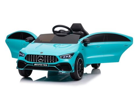 Auto Na Akumulator Mercedes CLA 45s AMG Turkusowy 4x4 LEAN CARS