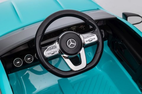 Auto Na Akumulator Mercedes CLA 45s AMG Turkusowy 4x4 LEAN CARS