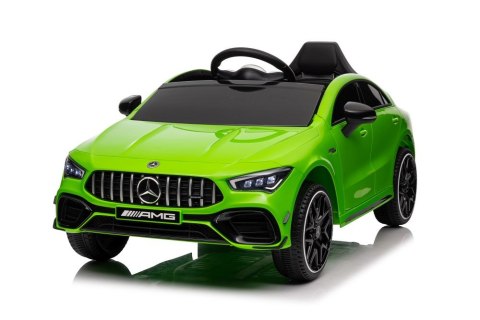 Auto Na Akumulator Mercedes CLA 45s AMG Zielony 4x4 LEAN CARS