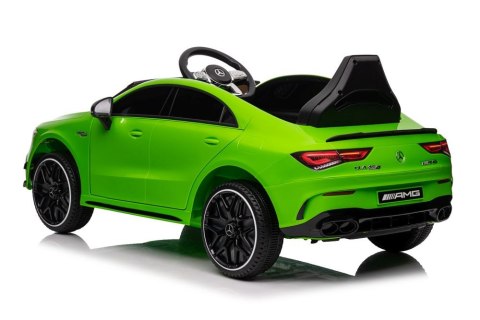 Auto Na Akumulator Mercedes CLA 45s AMG Zielony 4x4 LEAN CARS