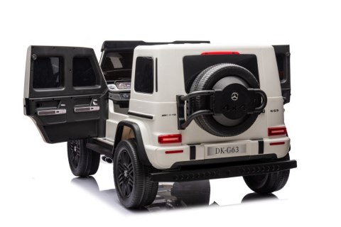 Auto Na Akumulator Mercedes G63 XXL Biały 24V LEAN CARS