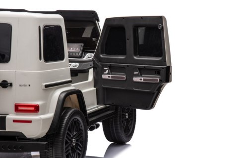 Auto Na Akumulator Mercedes G63 XXL Biały 4x4 LEAN CARS