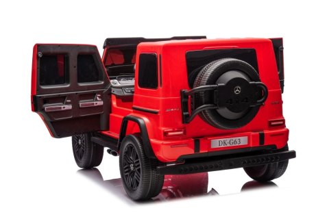 Auto Na Akumulator Mercedes G63 XXL Czerwony 4x4 LEAN CARS