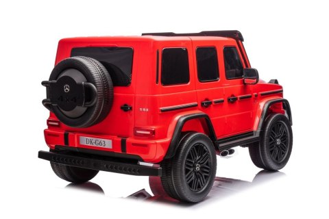 Auto Na Akumulator Mercedes G63 XXL Czerwony 4x4 LEAN CARS