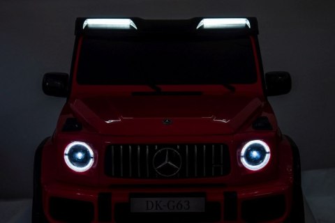 Auto Na Akumulator Mercedes G63 XXL Czerwony 4x4 LEAN CARS