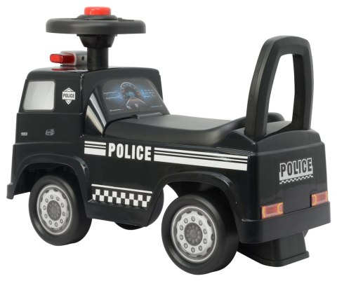 Jeździk Mercedes Actros Policja 3316A Czarny LEAN Toys