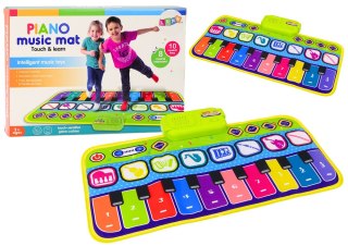 Mata Taneczna Interaktywna Pianinko Instrumenty 60cm x 30cm LEAN Toys