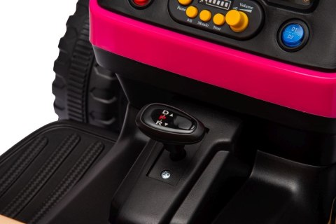 Traktor Na Akumulator BBH-030 Różowy LEAN CARS