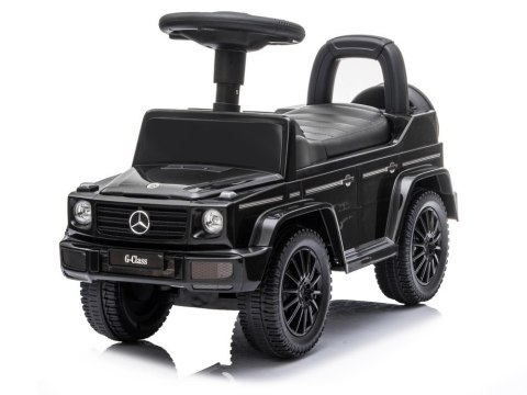 Jeździk Mercedes G-Class 652 Czarny Dźwięk Klaksonu Silnika LEAN Toys