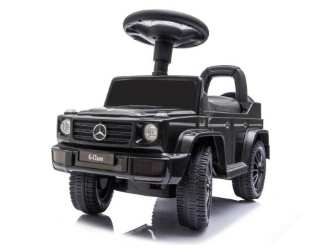 Jeździk Mercedes G-Class 652 Czarny Dźwięk Klaksonu Silnika LEAN Toys