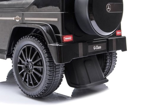 Jeździk Mercedes G-Class 652 Czarny Dźwięk Klaksonu Silnika LEAN Toys