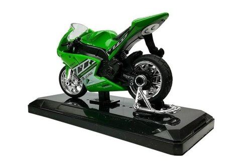 Sportowy Motocykl z Dźwiękami 1:18 4 Kolory LEAN Toys