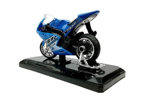 Sportowy Motocykl z Dźwiękami 1:18 4 Kolory LEAN Toys