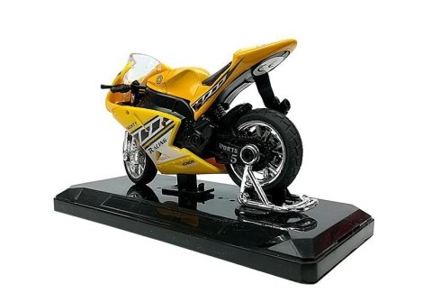 Sportowy Motocykl z Dźwiękami 1:18 4 Kolory LEAN Toys