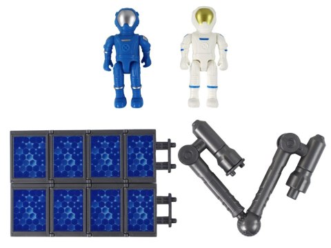 Zabawka Misja Kosmiczna Rakieta Astronauci Wyrzutnia 15 Elementów LEAN Toys