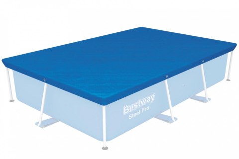 Pokrywa 264x174cm na Basen stelażowy Steel Pro 259x170x61cm BESTWAY - Sklep Gebe