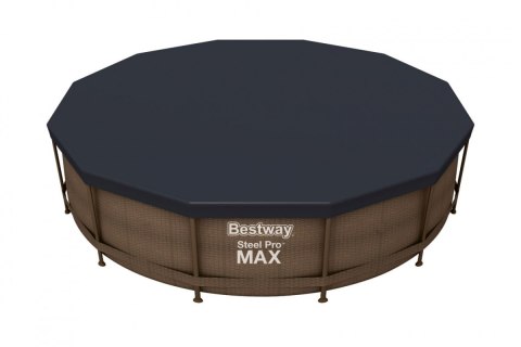 Pokrywa 370cm na Basen stelażowy i panelowy 360-366cm/12FT BESTWAY