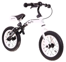 Rowerek biegowy dla dzieci Boomerang SporTrike Biały Nauki jazdy + Zmienny układ ramy