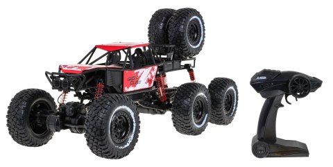 Zdalnie sterowany Crawler Rock 1:8 dla dzieci 6+ Pilot 2,4 GHz + zapasowe koła